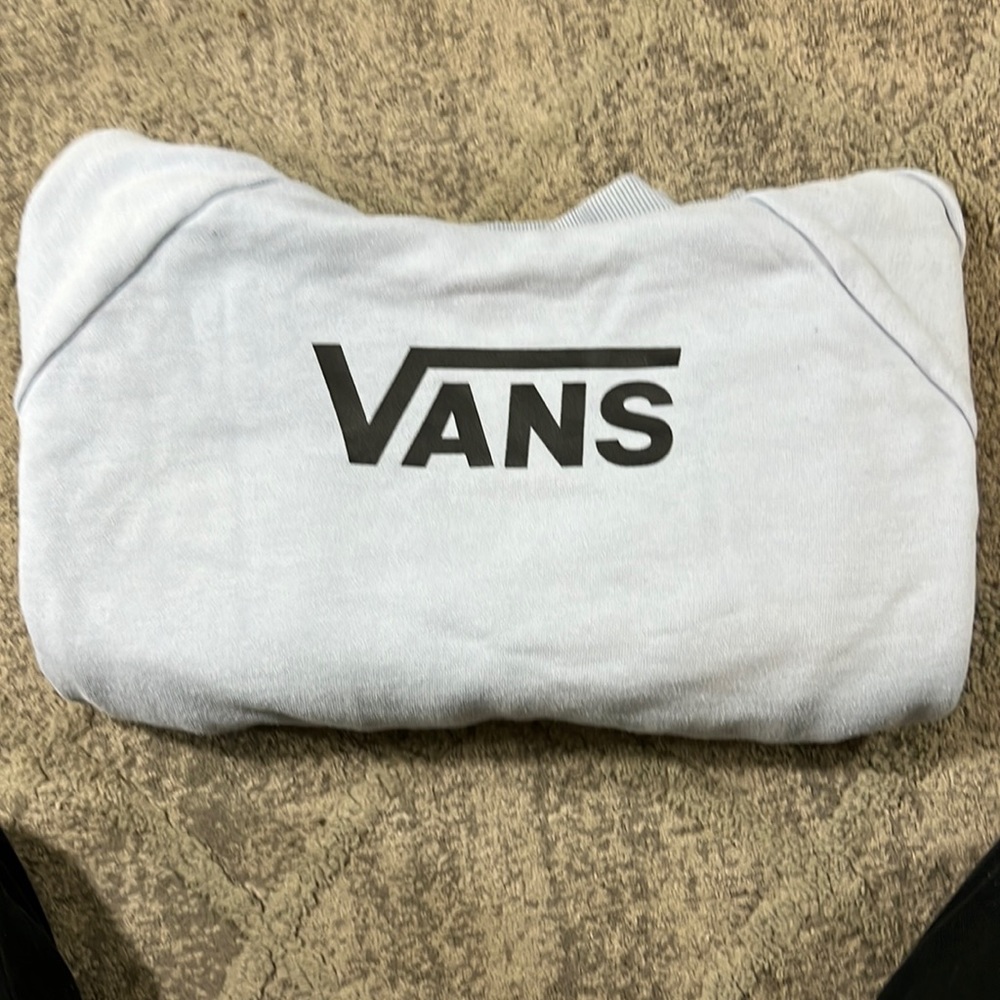 Vans, girls blue hoodie.